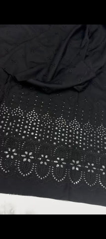🖤 2PC Black Chicken Kari Suit ✨