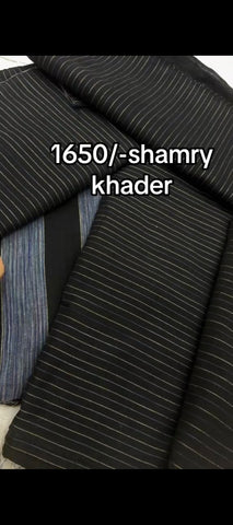 🖤 3PC Chambray Khaddar Winter Suit — Huge Discount!
