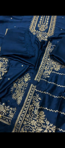 Royal Noir – 3 Piece Silk Zink Suit ✨