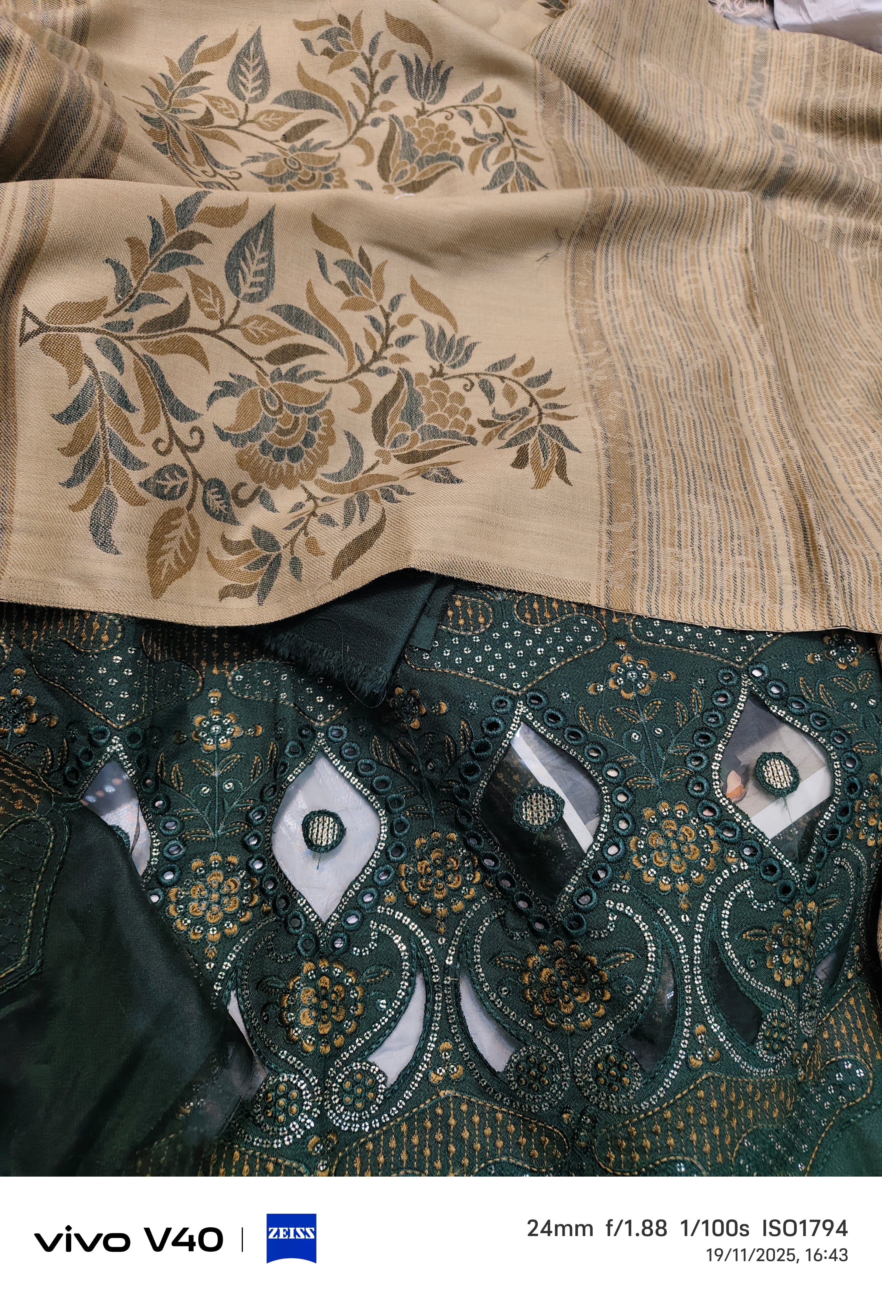 Kaani shawl Luxury 3piece