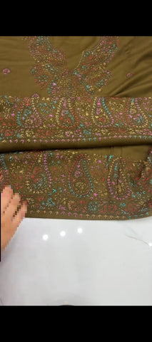 ✨ Multicolor Kacha Tanka Embroidered Jora ✨