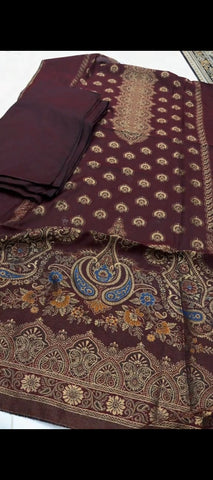 🍷Royal Maroon Elegance – 3PC J. Khaddar Winter Collection