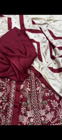 ✨ Royal Charm – 2PC Silk Suit