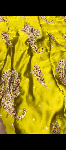 ✨ Dhani Luxe – 2 Piece Silk Embroidered Suit ✨