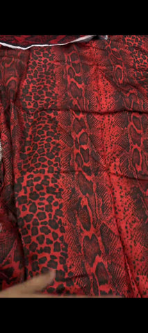 Royal Maroon Charm – 3-Piece Silk Suit with Black Patchwork 🖤