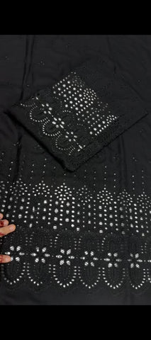 🖤 2PC Black Chicken Kari Suit ✨