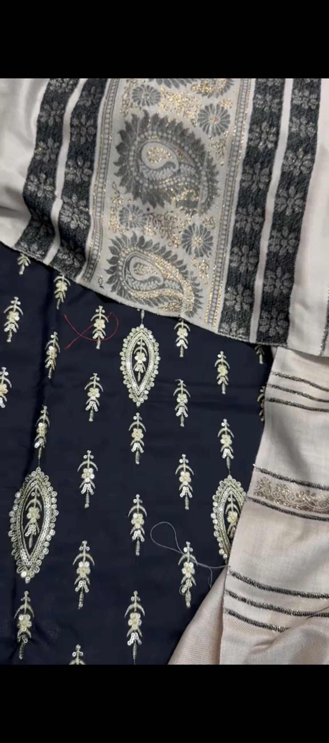 Black 3piece black pata