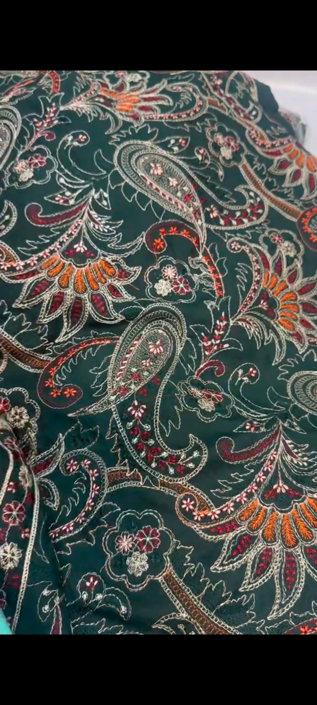 Bareeze allover green 3piece