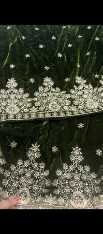 💚✨ Royal Emerald Velvet — A Winter Statement |