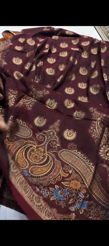 🍷Royal Maroon Elegance – 3PC J. Khaddar Winter Collection