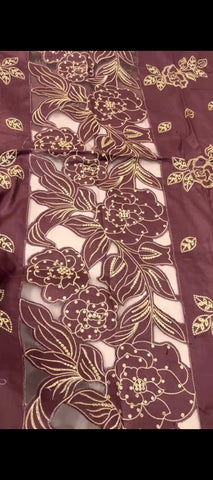 ✨ Golden bloom – 2 piece lawn suit ✨