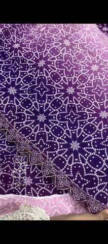 ✨ Royal Lavender & Purple Embroidered Khaddar Suit – Elegant Winter Collection