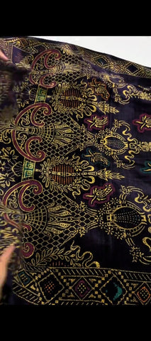✨ LUXURIOUS VELVET PRINTED SHAWL – ELEGANCE IN EVERY DETAIL